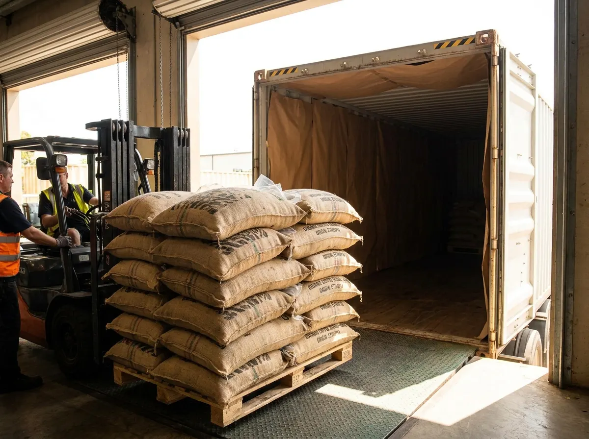 Export coffee packaging
