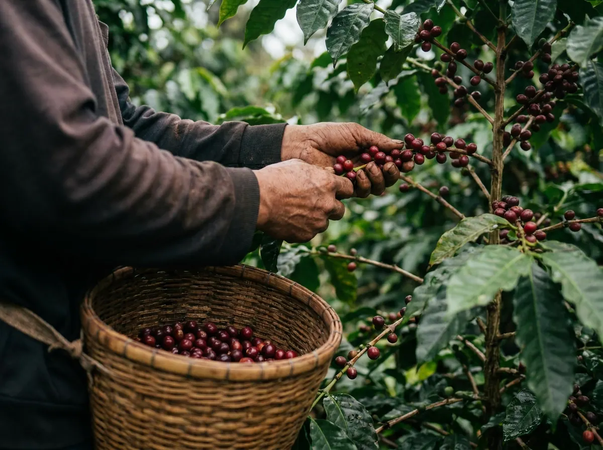 Coffee picking